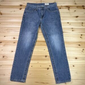 Men's Slim Straight Jeans - Blue